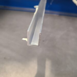 Aluminium U Profil 20/15/20/2; Länge 2975mm – Restlänge